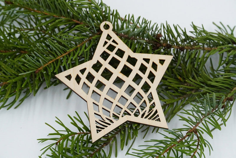 Christbaumschmuck "Stern" - RJC - Circle