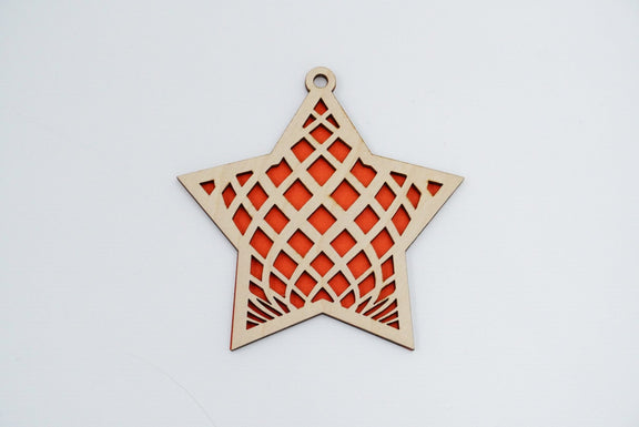 Christbaumschmuck "Stern" - RJC - Circle