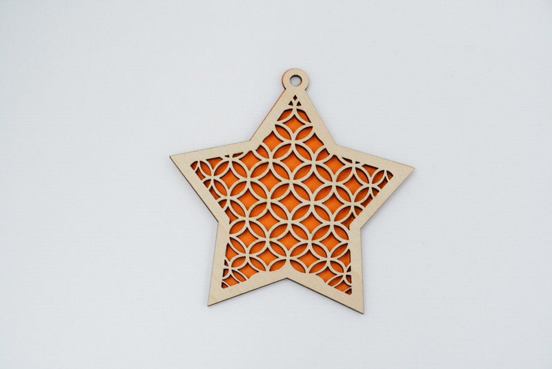 Christbaumschmuck "Stern" - RJC - Circle