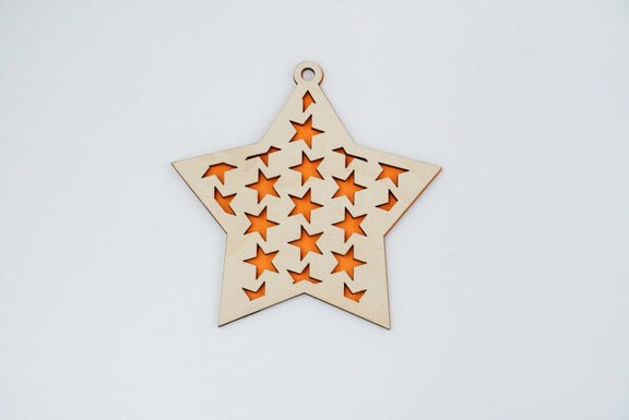 Christbaumschmuck "Stern" - RJC - Circle