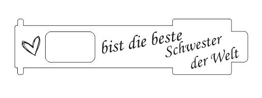 DU - Schokoriegelbox einfach - personalisierbar Valentin - RJC - Circle