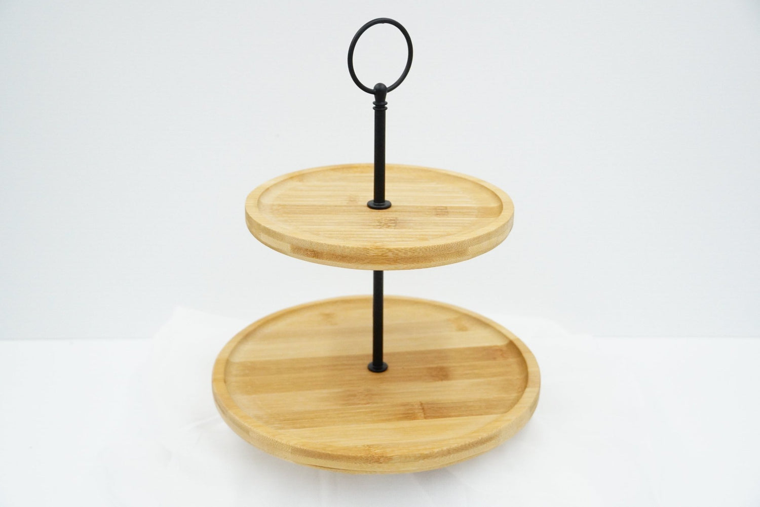 Etagere aus Bambus – Zwei Etagen - RJC - Circle