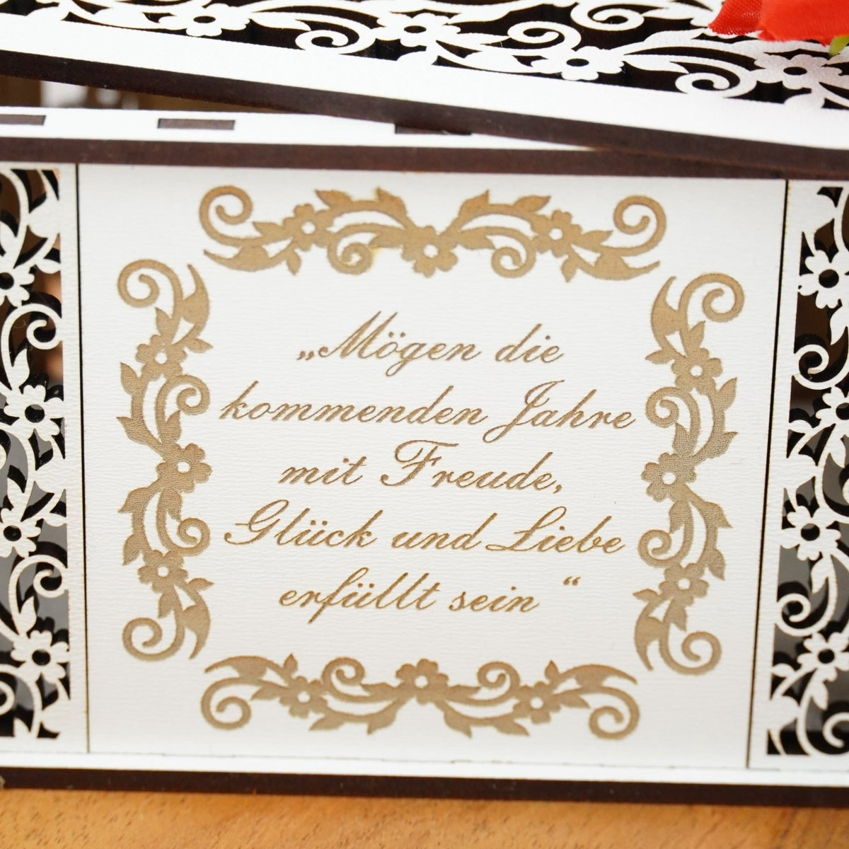 Geburtstagsbox Ornamentdesign - personalisierbar - RJC - Circle