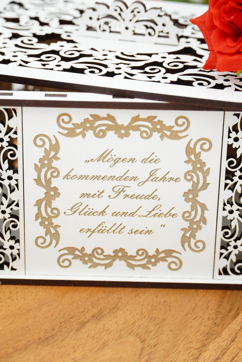 Geburtstagsbox Ornamentdesign - personalisierbar - RJC - Circle