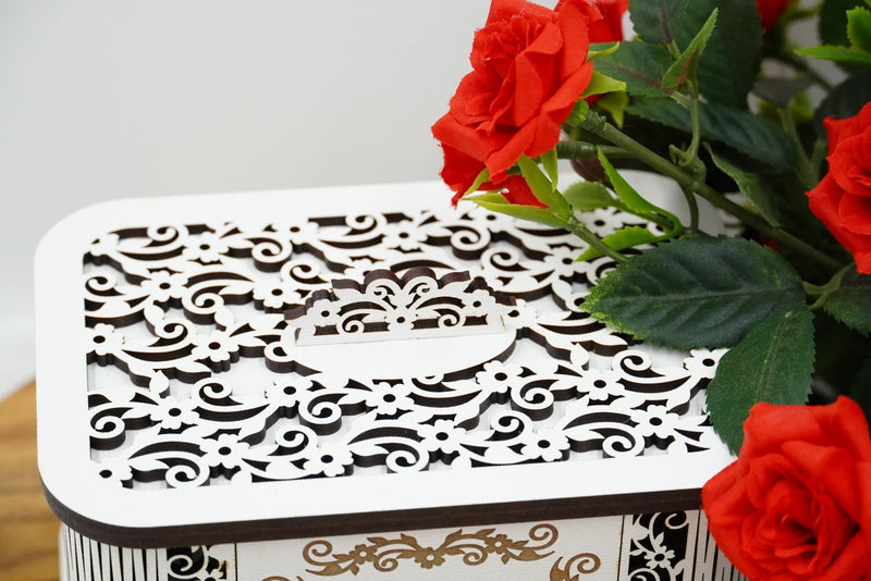 Geburtstagsbox Ornamentdesign - personalisierbar - RJC - Circle