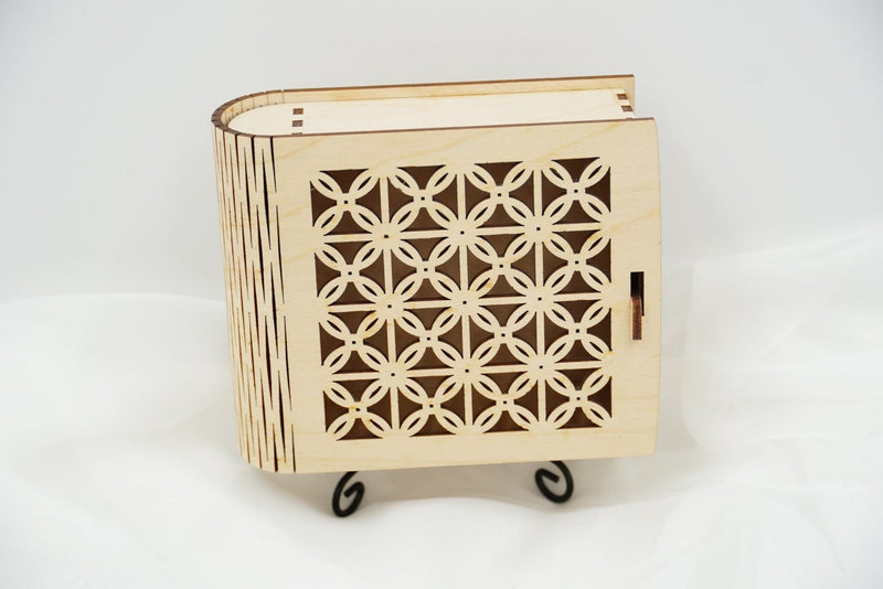 Geschenkbox Gutschein Buch - verschiedene Design - personalisierbar - Hochzeit - RJC - Circle