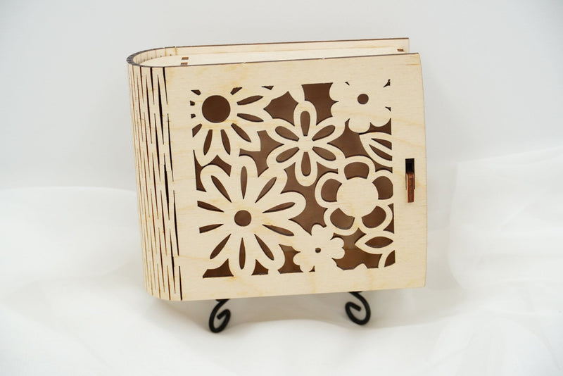 Geschenkbox Gutschein Buch - verschiedene Design - personalisierbar - Hochzeit - RJC - Circle