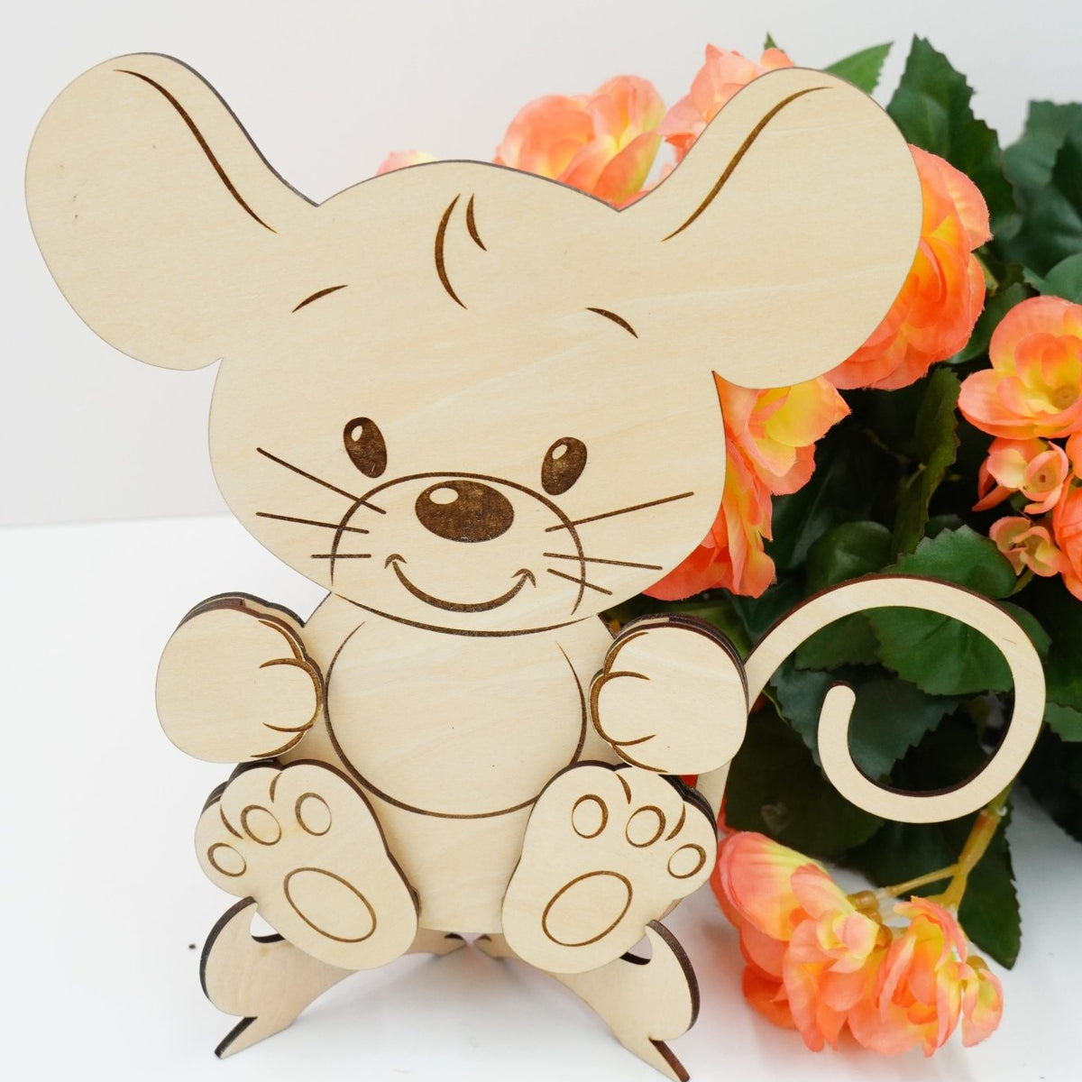 Geschenkkartenhalter Maus - personalisierbar - Valentin - RJC - Circle