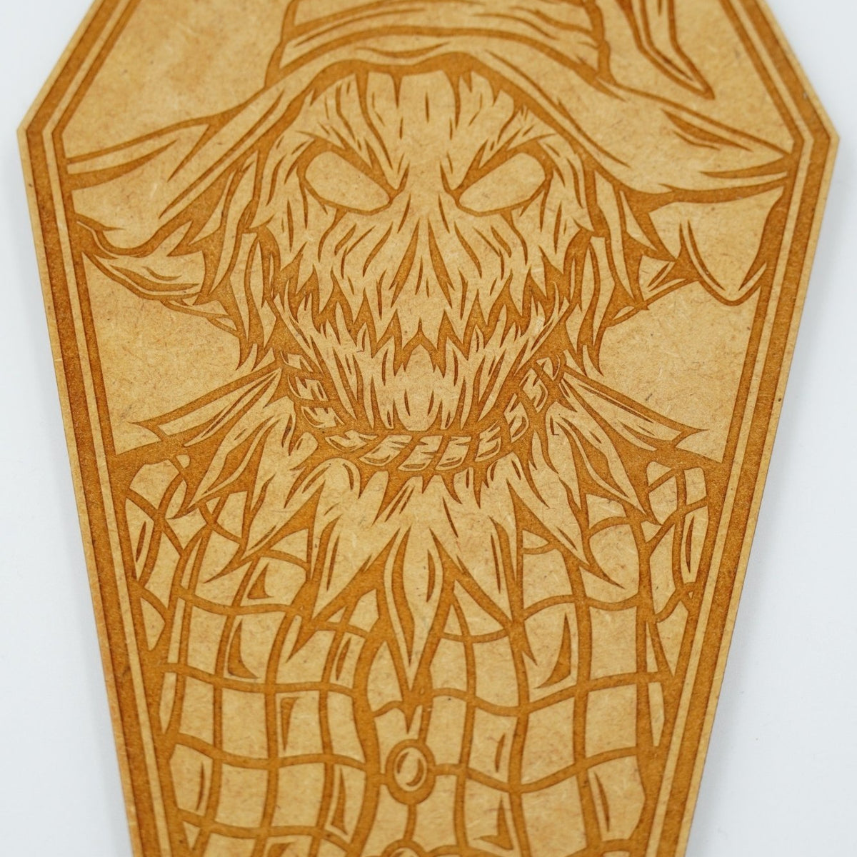 Halloween Sarg MDF braun - RJC - Circle