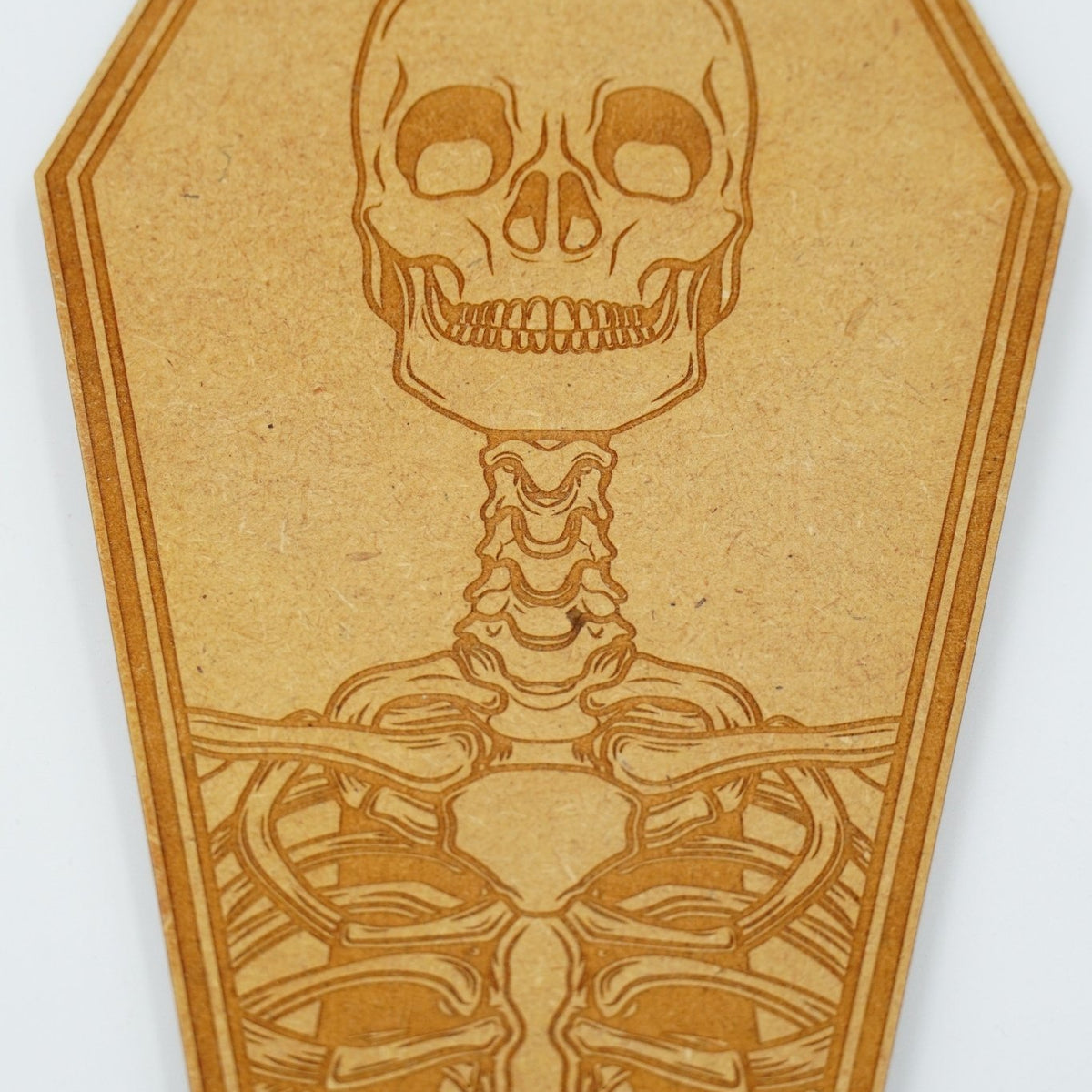 Halloween Sarg MDF braun - RJC - Circle