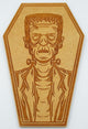 Halloween Sarg MDF braun - RJC - Circle