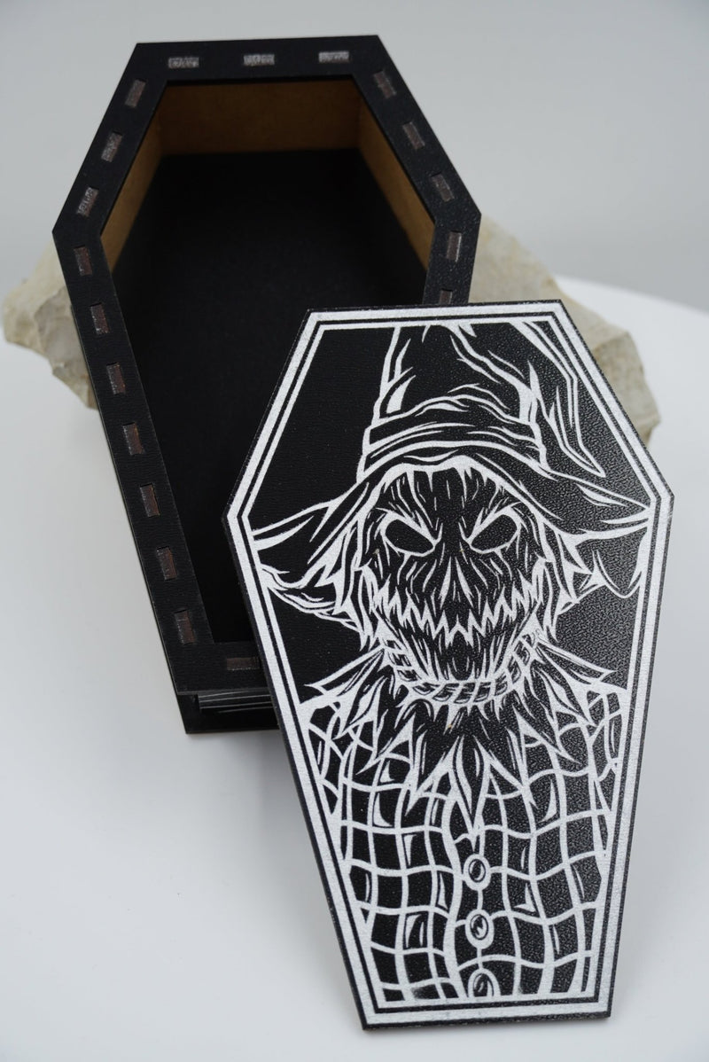 Halloween Sarg MDF schwarz silber - RJC - Circle