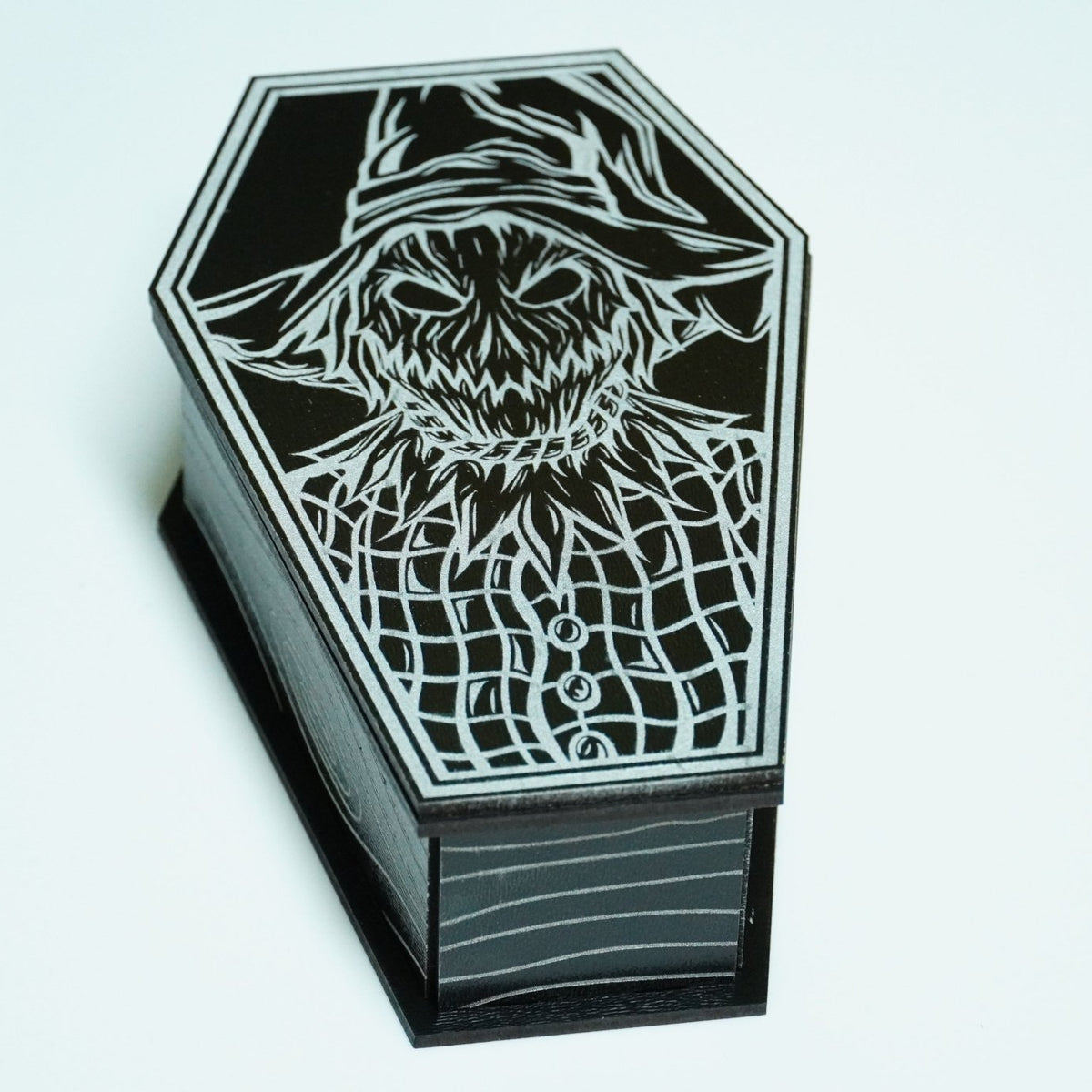 Halloween Sarg MDF schwarz silber - RJC - Circle