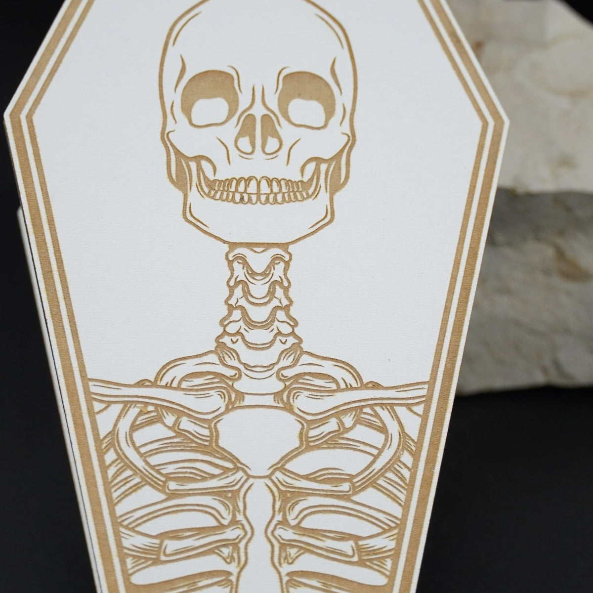 Halloween Sarg MDF weiss - RJC - Circle