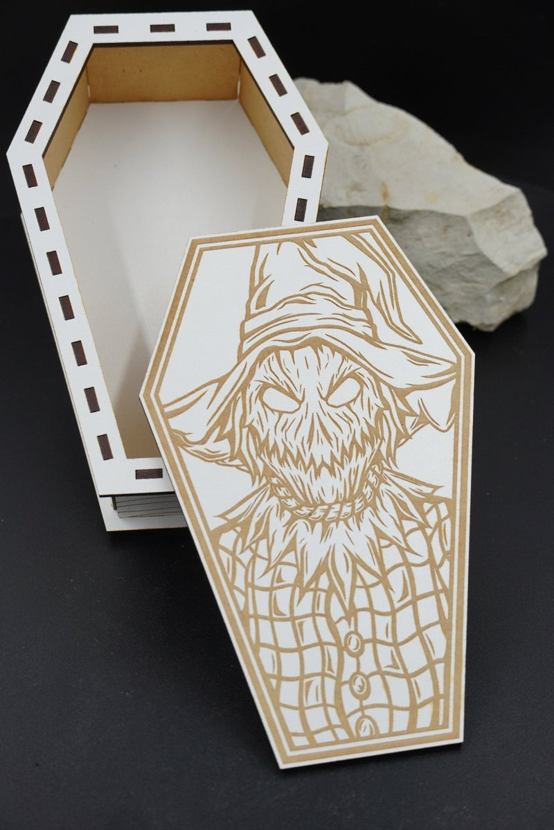 Halloween Sarg MDF weiss - RJC - Circle