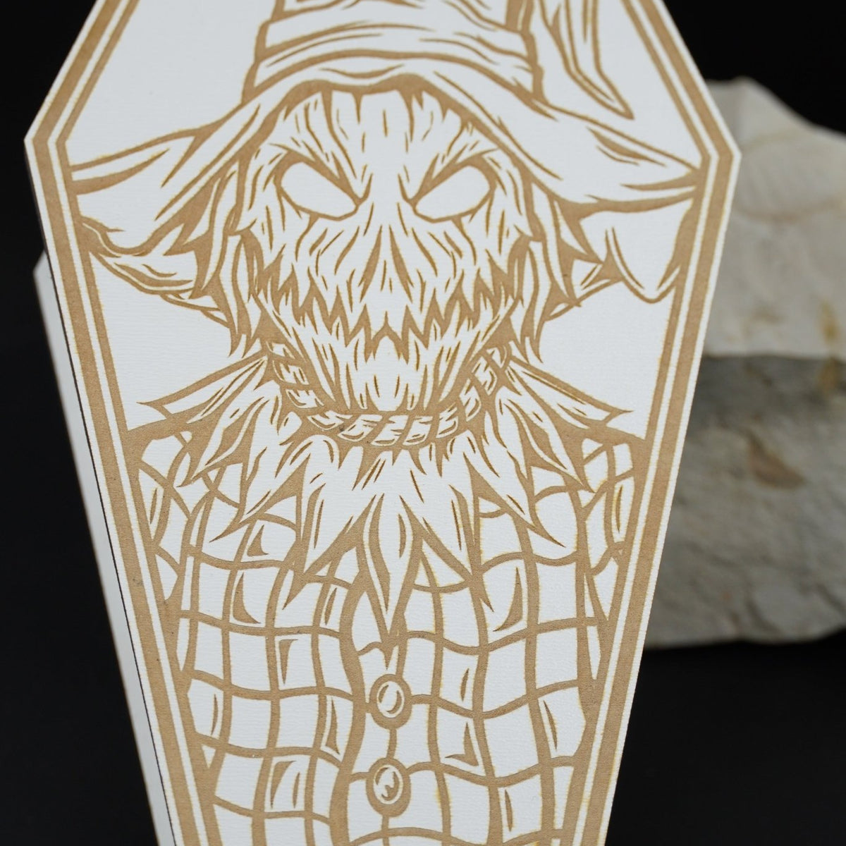 Halloween Sarg MDF weiss - RJC - Circle