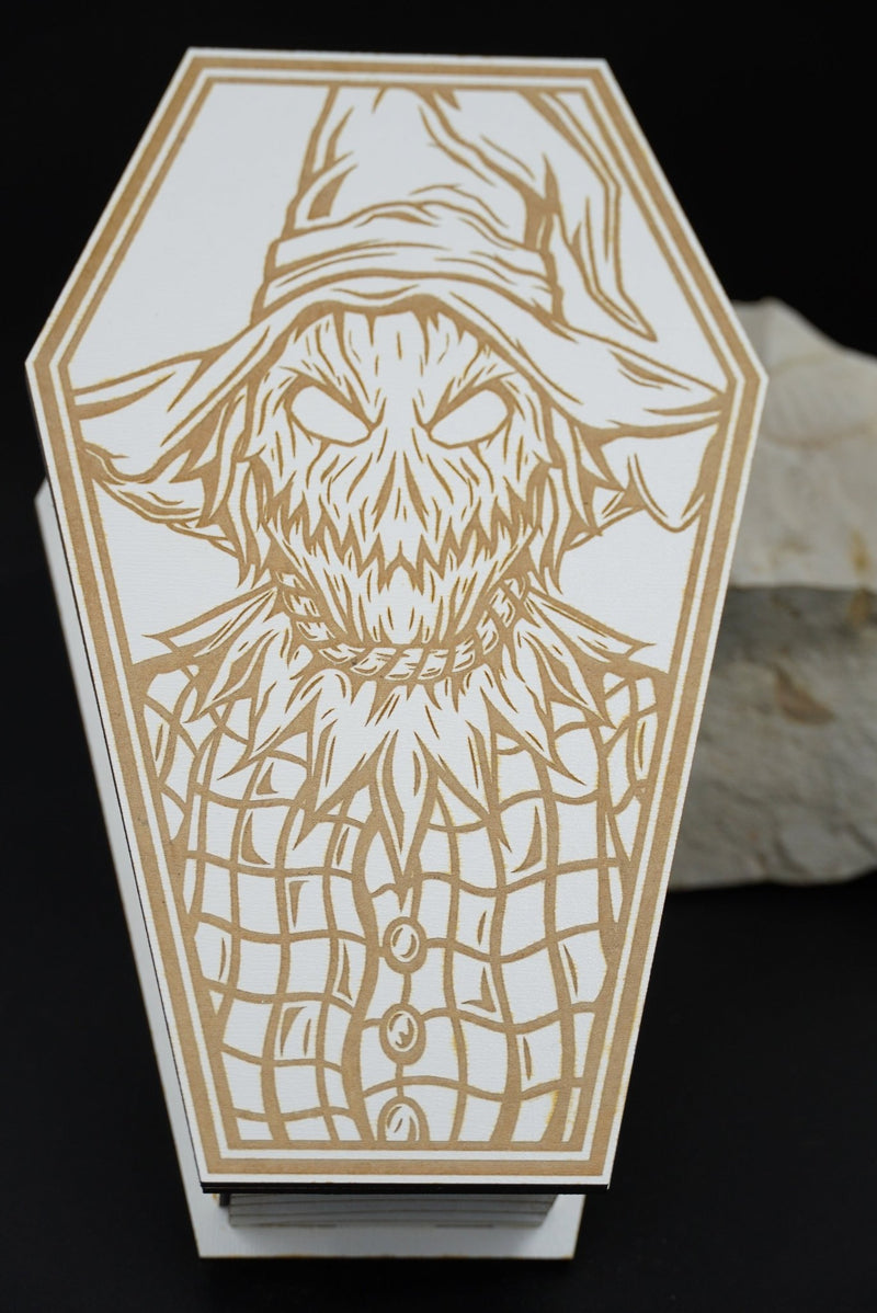 Halloween Sarg MDF weiss - RJC - Circle