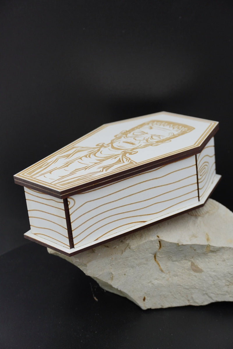 Halloween Sarg MDF weiss - RJC - Circle