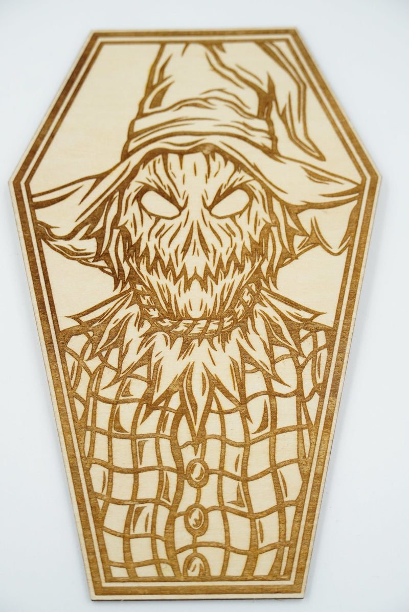 Halloween Sarg Naturholz - RJC - Circle