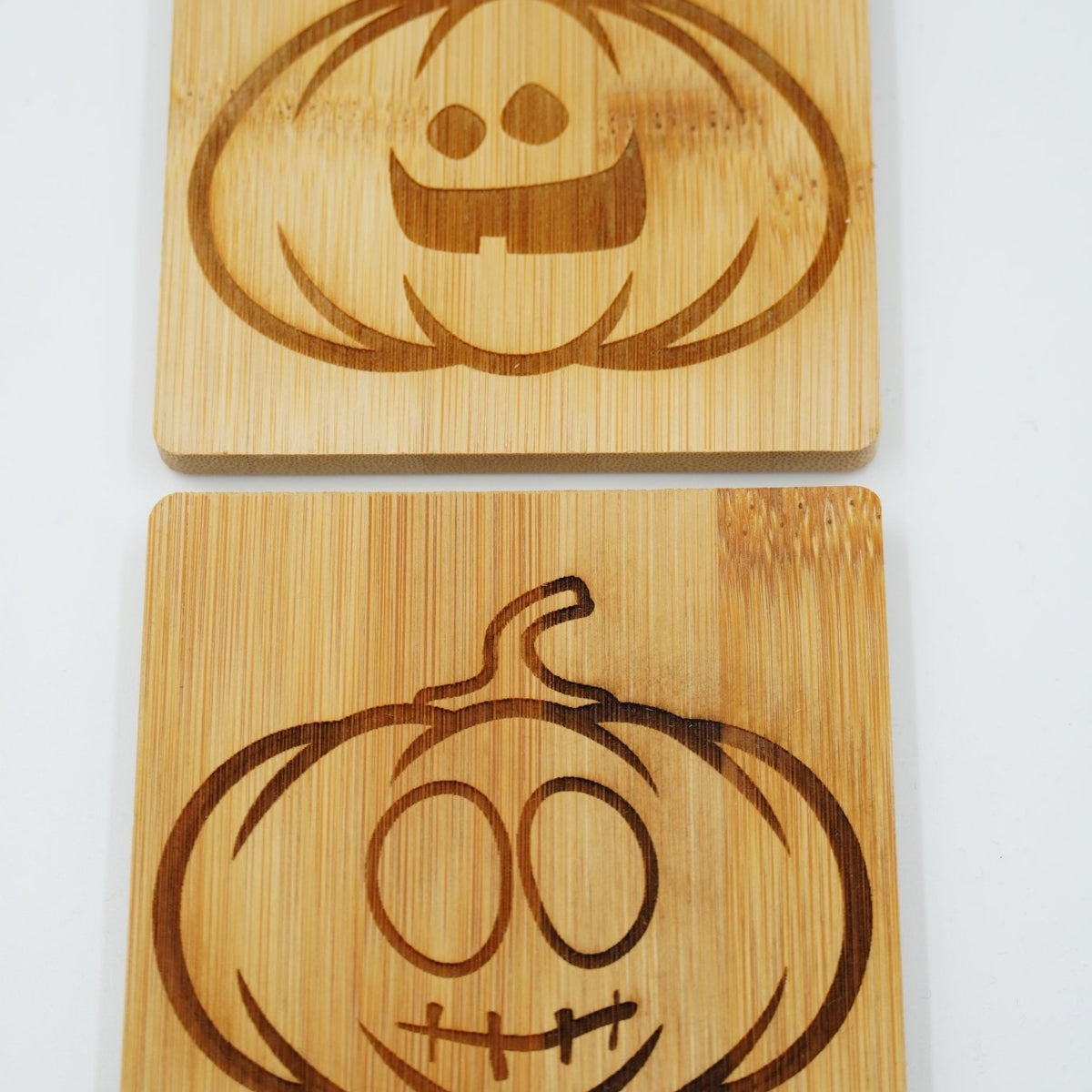 Halloween Untersetzer eckig Bambus - RJC - Circle