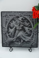 Halloween Untersetzer "Hexe" - personalisierbar - RJC - Circle