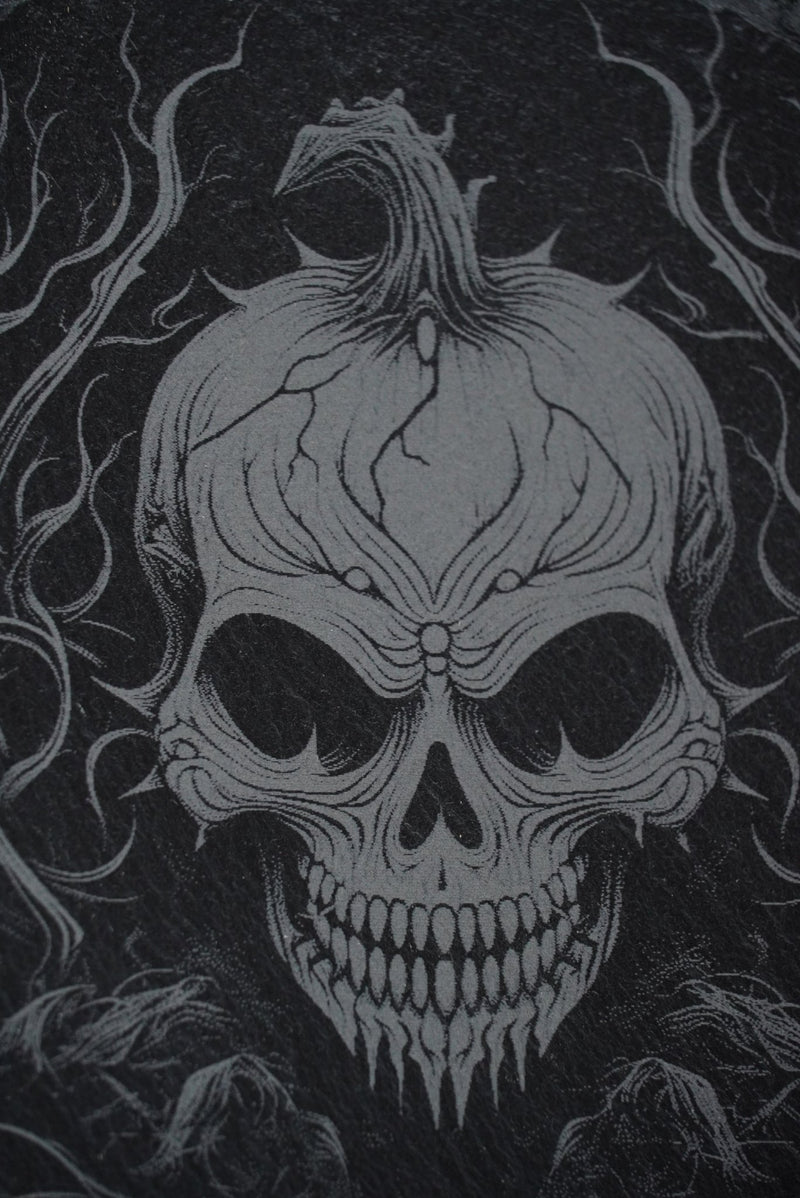 Halloween Untersetzer Kürbis Skulls personalisierbar - RJC - Circle