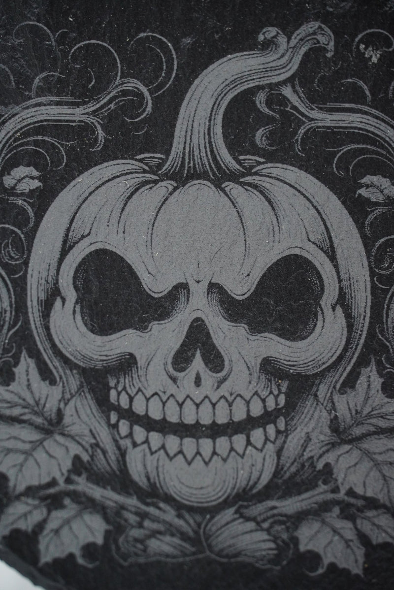 Halloween Untersetzer Kürbis Skulls personalisierbar - RJC - Circle