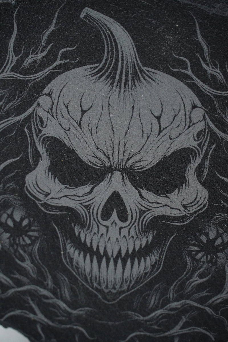 Halloween Untersetzer Kürbis Skulls personalisierbar - RJC - Circle