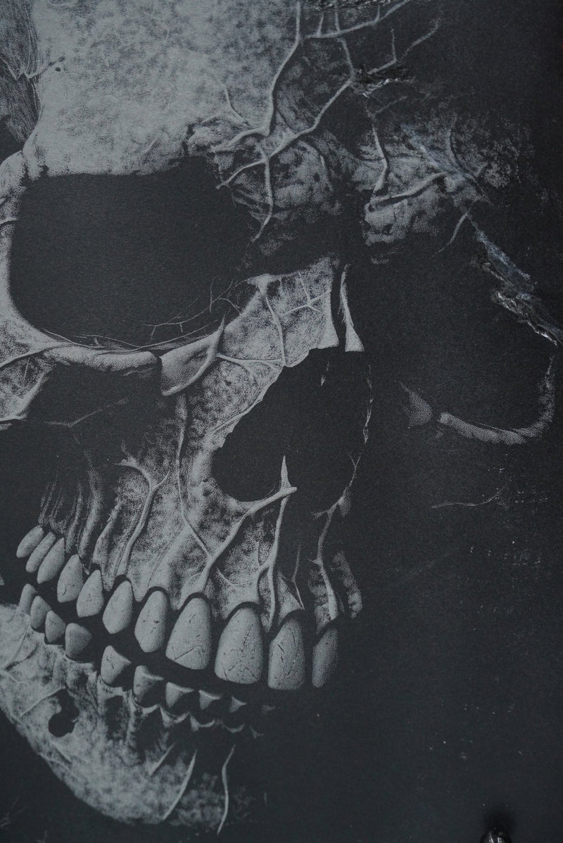 Halloween Untersetzer "Skull" - personalisierbar - RJC - Circle