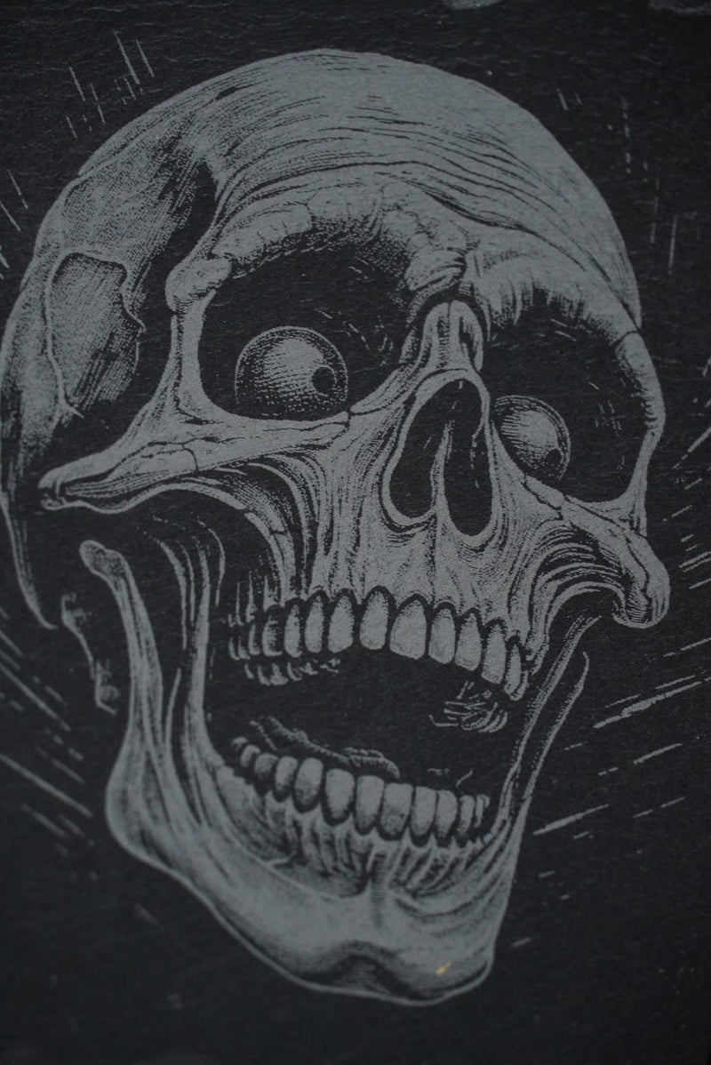 Halloween Untersetzer Skulls personalisierbar - RJC - Circle