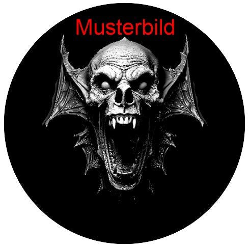 Halloween Untersetzer "Vampir" personalisierbar - RJC - Circle