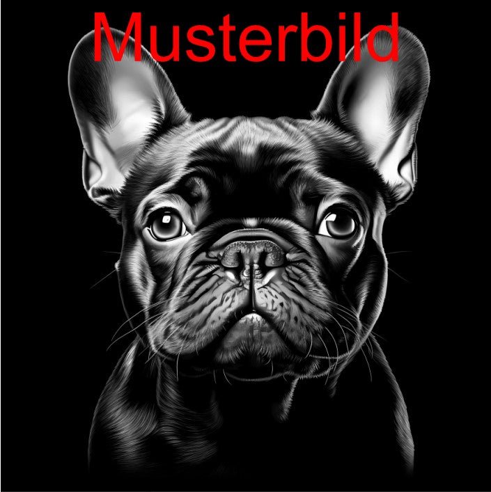 „Hier wache ich“ Schieferschild mit Gravur – Haustier Türschild für Hundehalter - RJC - Circle