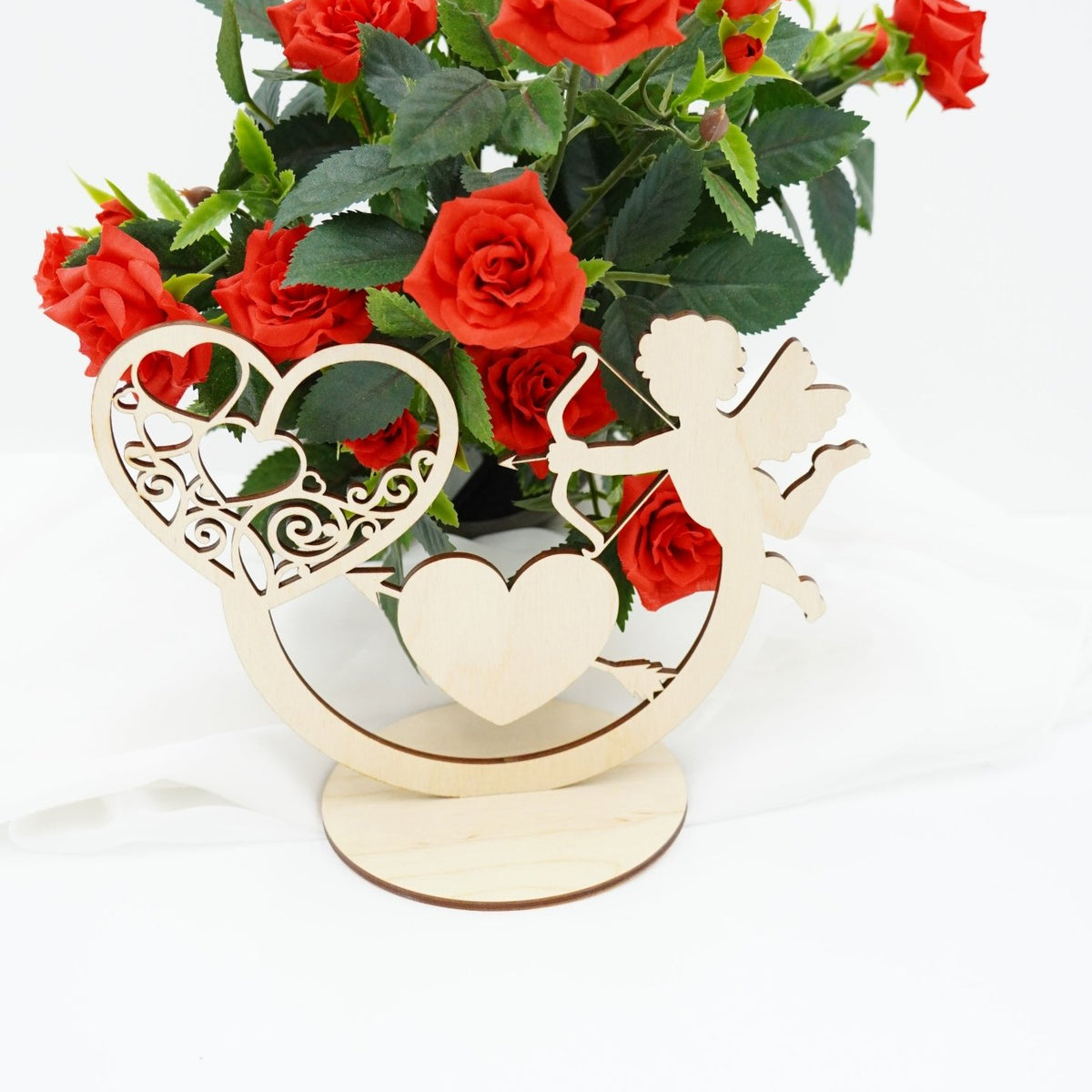 Hochzeit Halbbogen "Herzen und Amor" - personalisiert - RJC - Circle