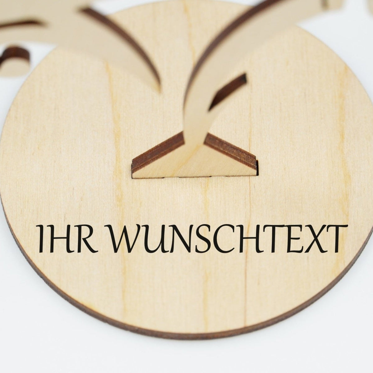 Hochzeit "Unendlichkeitszeichen mit Herz" - personalisiert - RJC - Circle