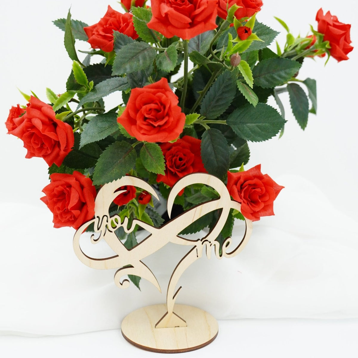 Hochzeit "Unendlichkeitszeichen mit Herz" - personalisiert - RJC - Circle