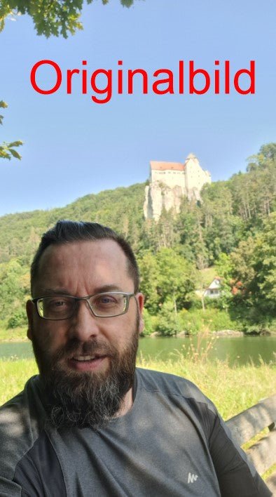 Individuelle Fotogravur auf Schieferplatte ca. 20*20 cm + 2 x 20*30 cm mit rustikaler Holzschwarte hochkant – Dein Foto als Kunstwerk - RJC - Circle