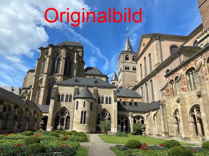 Individuelle Fotogravur auf Schieferplatte ca. 30*20 cm – Dein Foto als Kunstwerk - RJC - Circle