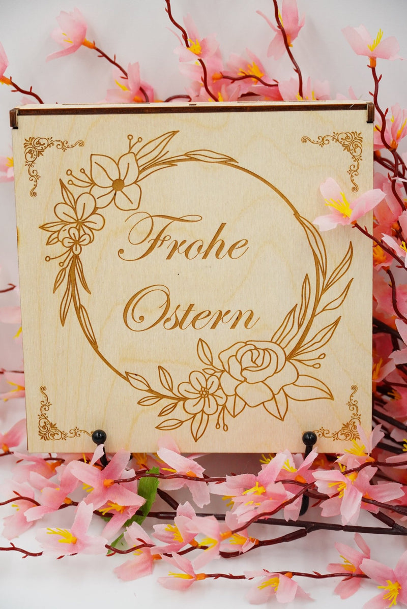 Osterbox incl. acht Osteranhänger - personalisierbar - RJC - Circle