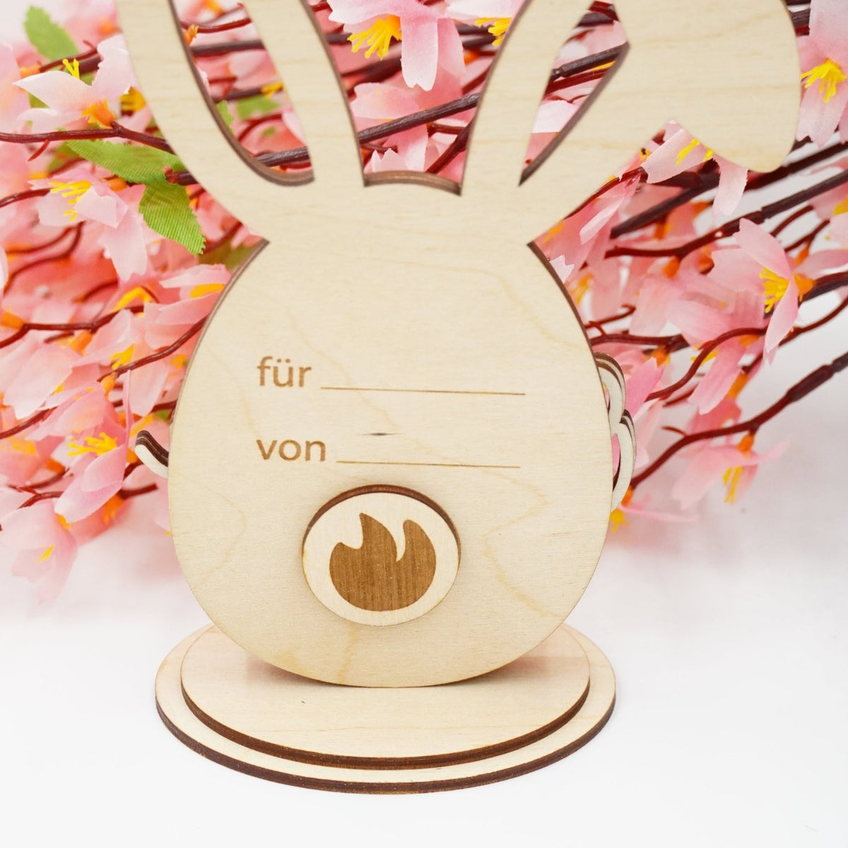 Osterhase Geschenkkarten - /Gutschein - Halter - personalisierbar - RJC - Circle