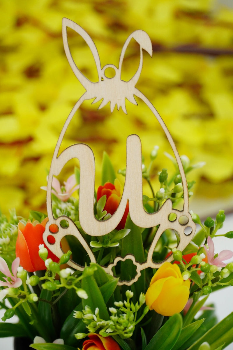 Osterschmuck mit Buchstabe "A bis Z" - RJC - Circle