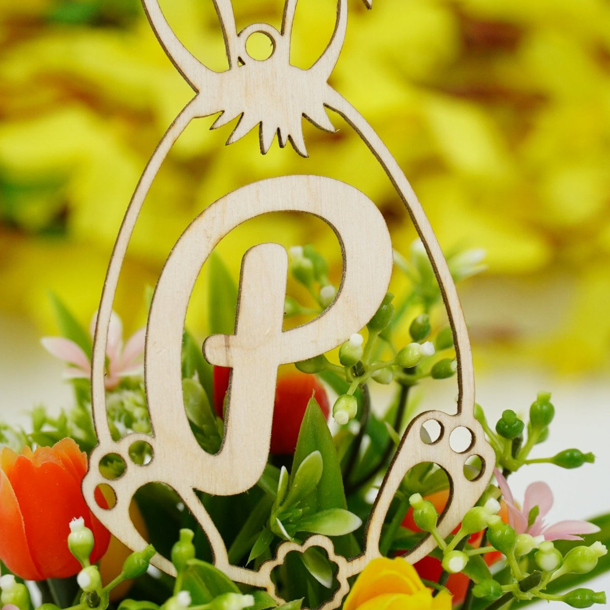 Osterschmuck mit Buchstabe "A bis Z" - RJC - Circle