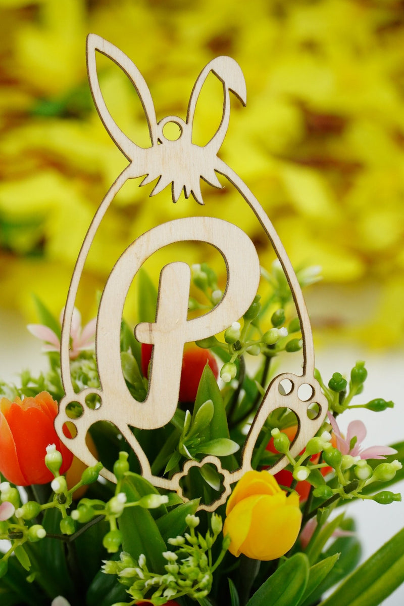 Osterschmuck mit Buchstabe "A bis Z" - RJC - Circle