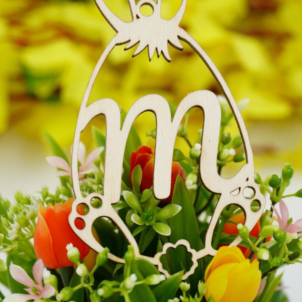 Osterschmuck mit Buchstabe "A bis Z" - RJC - Circle