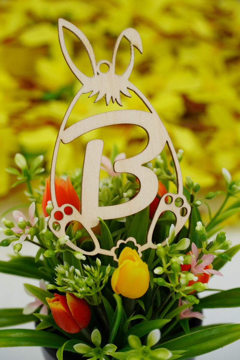 Osterschmuck mit Buchstabe "A bis Z" - RJC - Circle