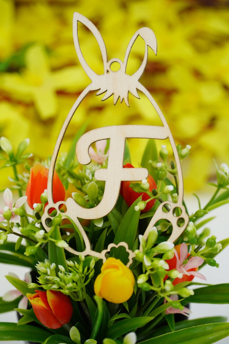 Osterschmuck mit Buchstabe "A bis Z" - RJC - Circle