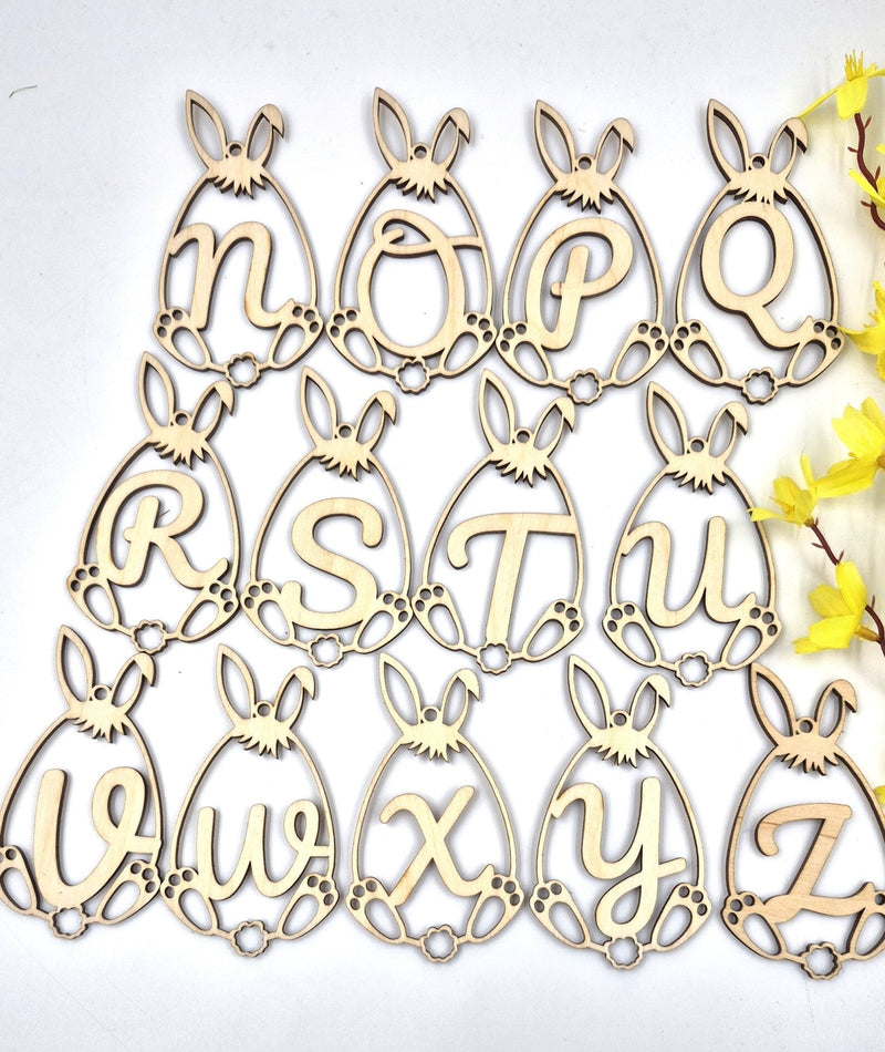 Osterschmuck mit Buchstabe "A bis Z" - RJC - Circle