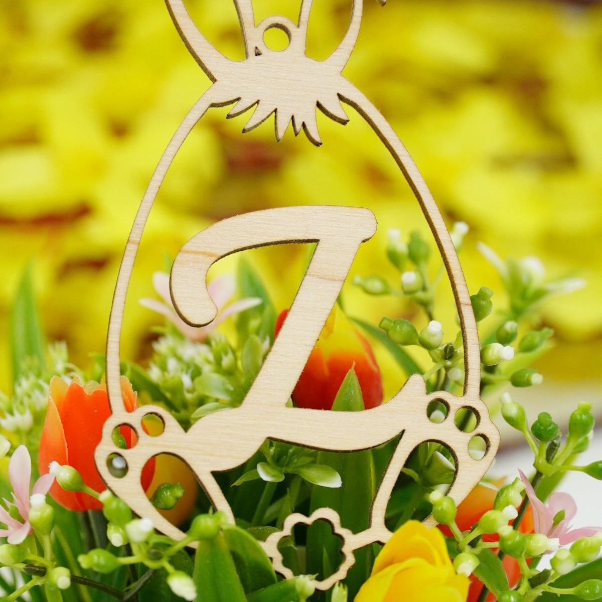 Osterschmuck mit Buchstabe "A bis Z" - RJC - Circle