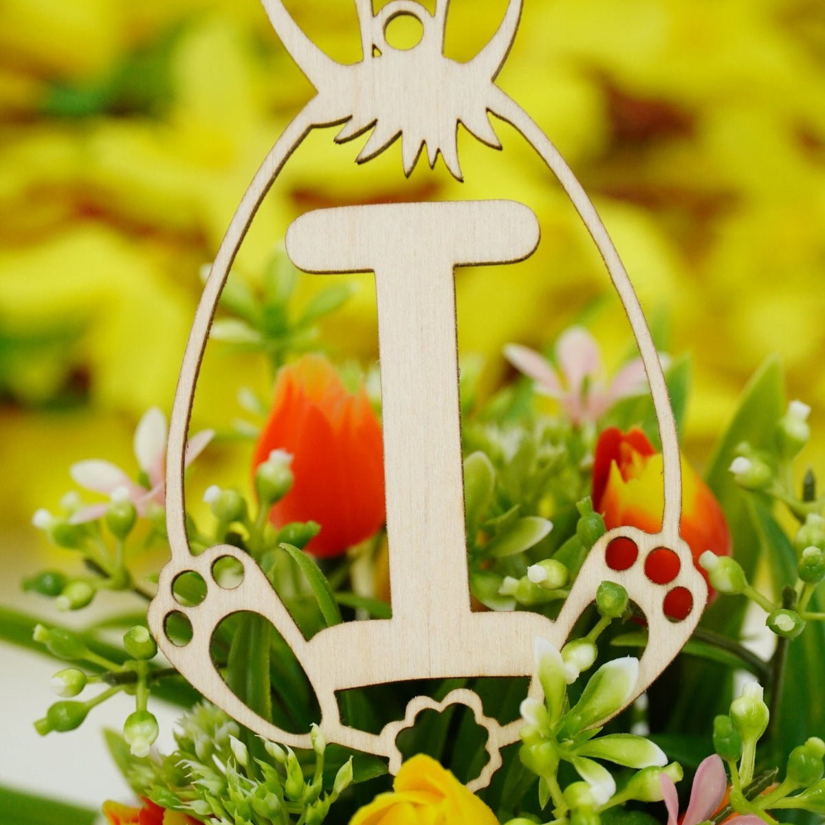 Osterschmuck mit Buchstabe "A bis Z" - RJC - Circle
