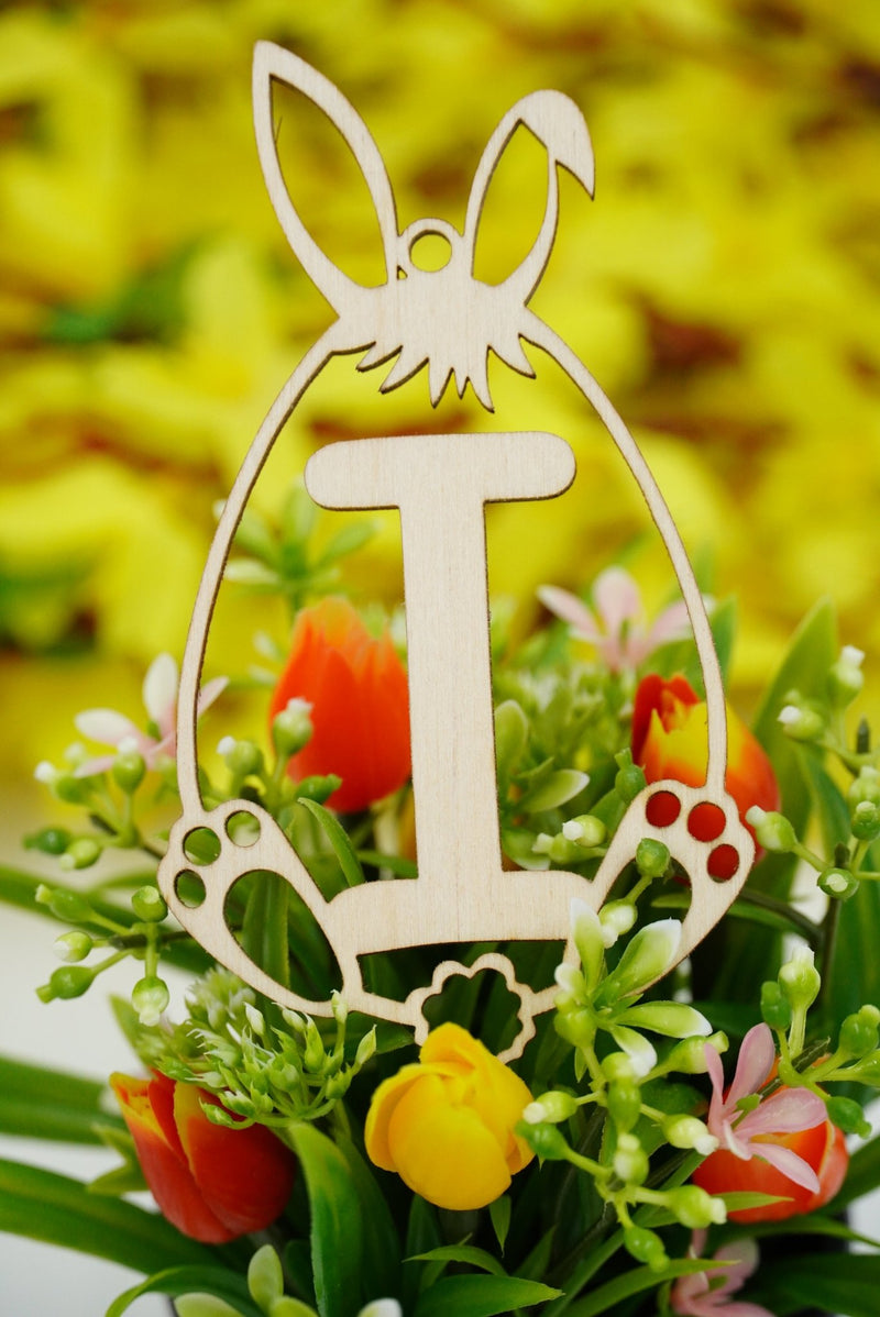 Osterschmuck mit Buchstabe "A bis Z" - RJC - Circle