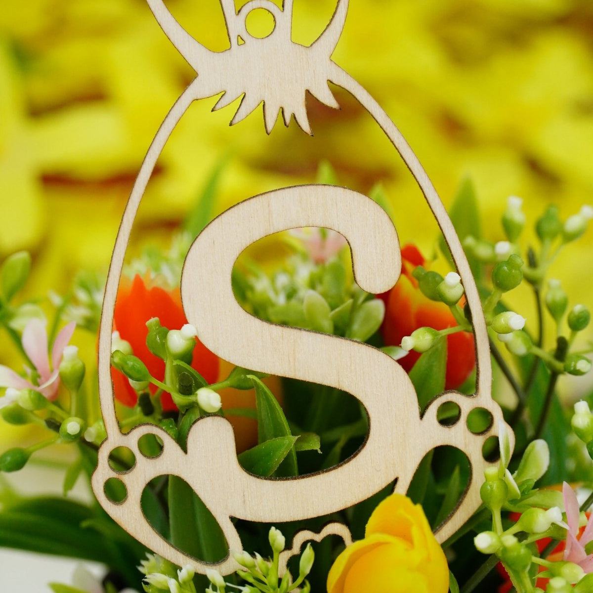 Osterschmuck mit Buchstabe "A bis Z" - RJC - Circle